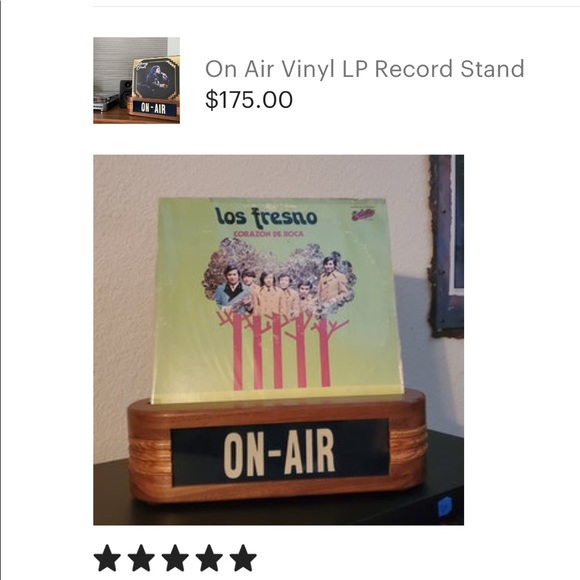 It’s back!!!!!!   🎉HP 🎉 Vinyl Record Stand Real wood - Picture 12 of 12